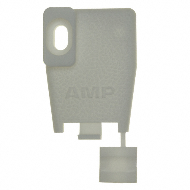 【640713-1】CONN STRAIN RELIEF ENCLOSE 2POS