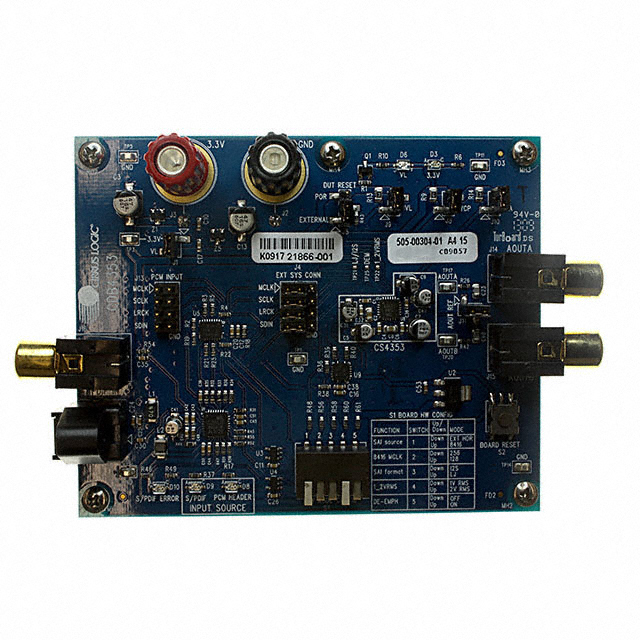 【CDB4353】BOARD EVAL FOR CS4353 DAC