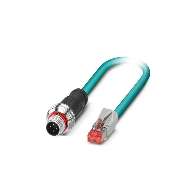 CBL 4POS M12 MALE TO RJ45 PLUG 1【1476023】