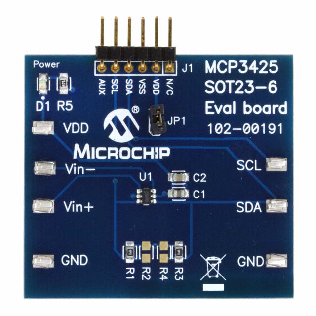 【MCP3425EV】EVALUATION BOARD FOR MCP3425