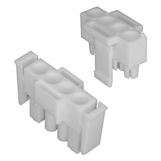 【770019-1】CONN PLUG HSG 4POS 2PC