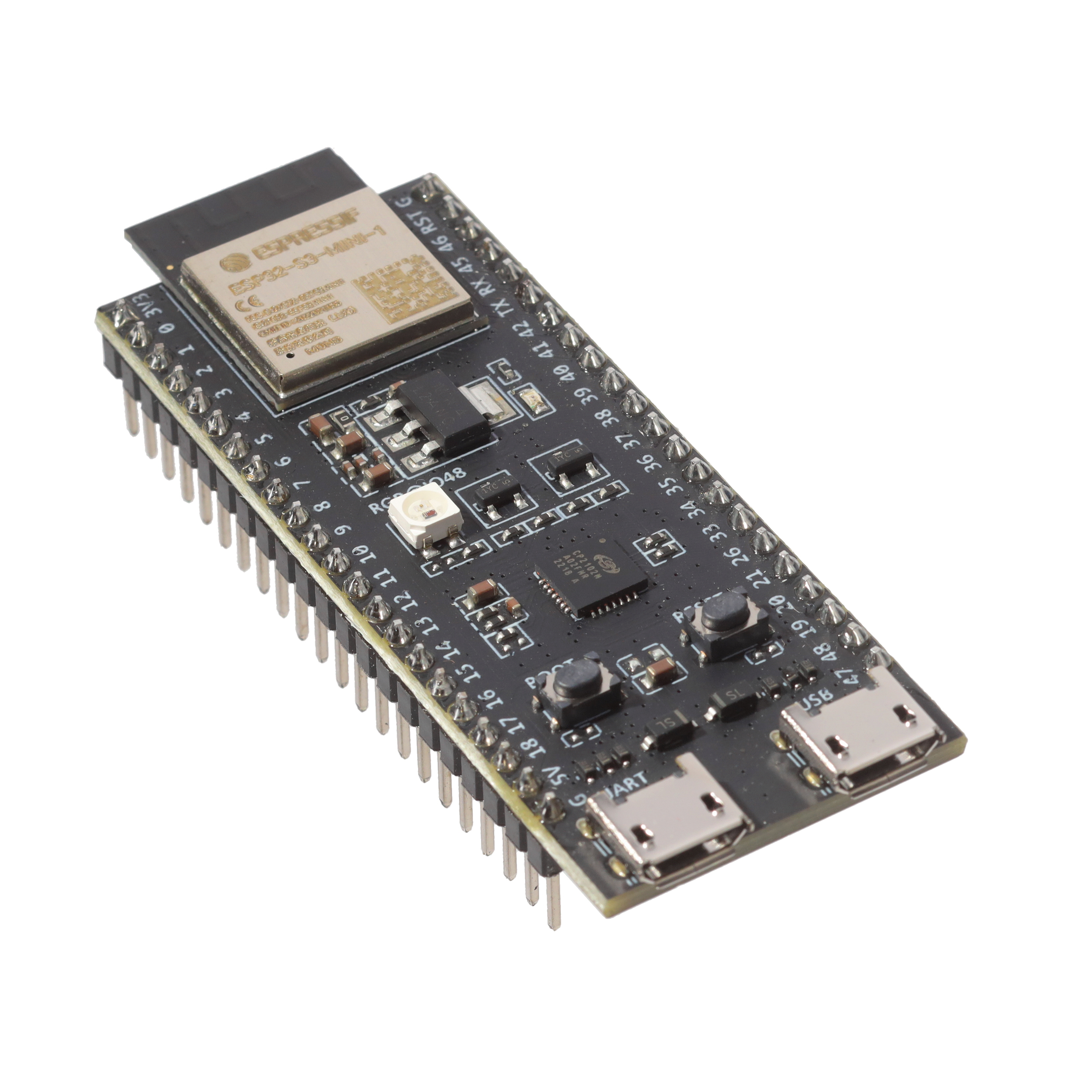 【ESP32-S3-DEVKITM-1-N8】ESP32-S3-MINI-1-N8 DEV BRD