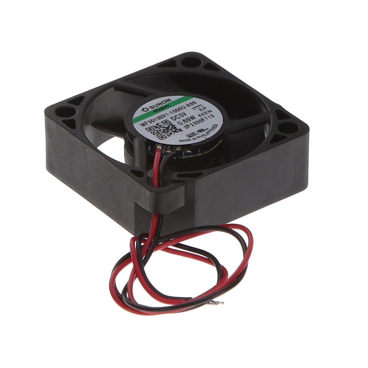 【MF30100V1-1000U-A99】FAN AXIAL 30X10MM VAPO 5VDC WIRE