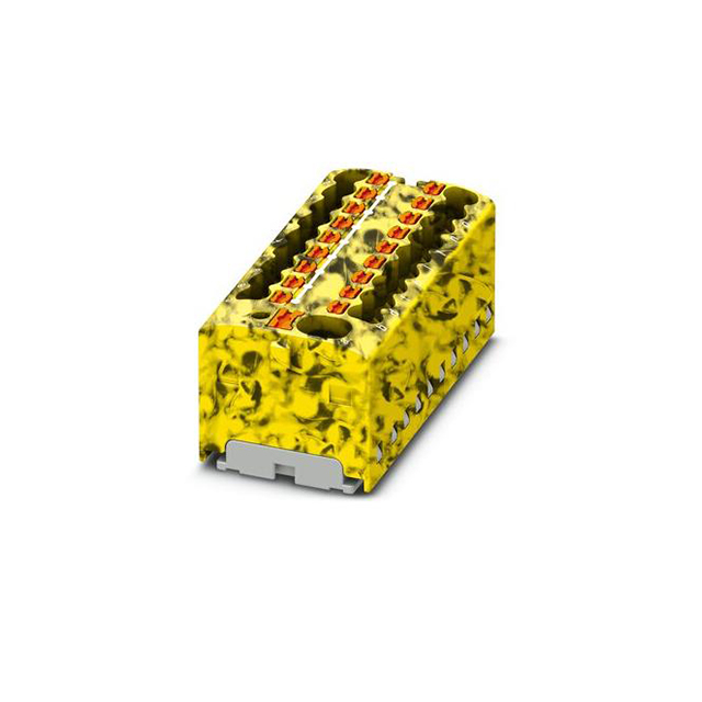 TERM BLK 19POS BLACK/YELLOW【1047441】