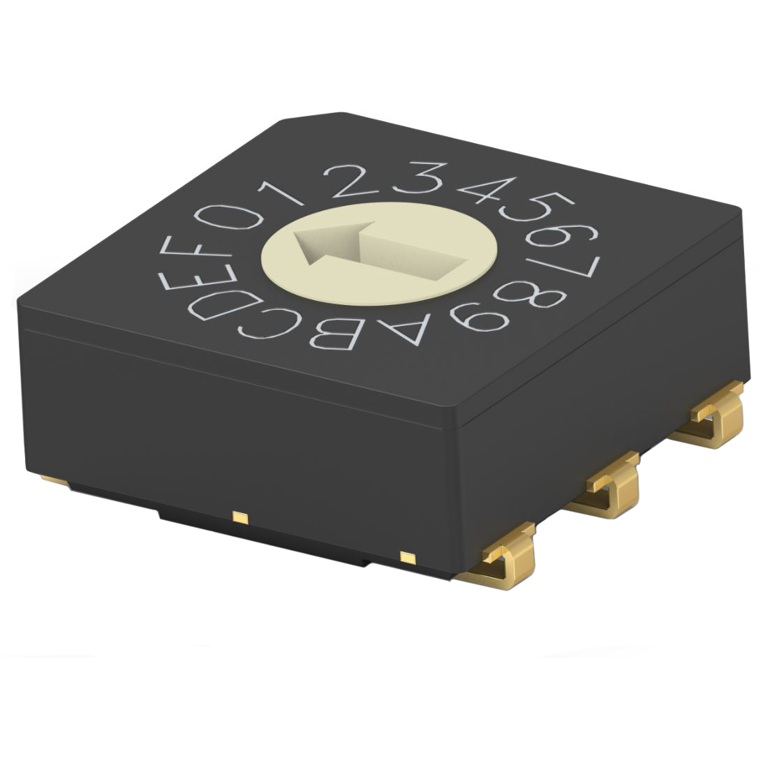 SWITCH ROTARY DIP HEX 0.4VA 20V【MRSSV1DR16SMJTR】