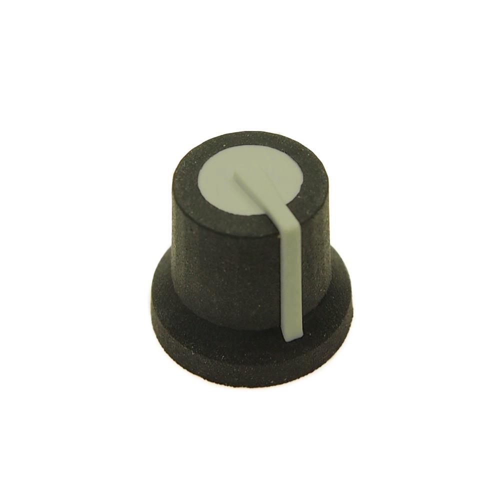 【CL170825CR】KNOB K87MAR BLACK 6MM SPL GREY