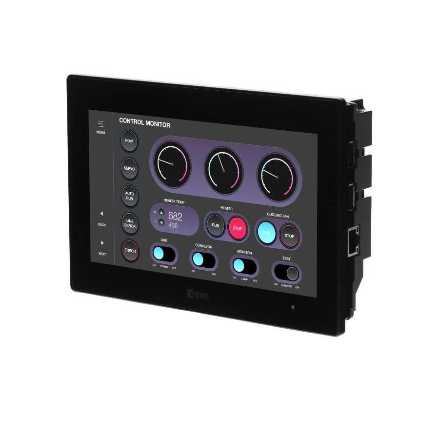 【FT2J-7U22KAF-B】7" PLC+HMI 22IO Trans. Sink