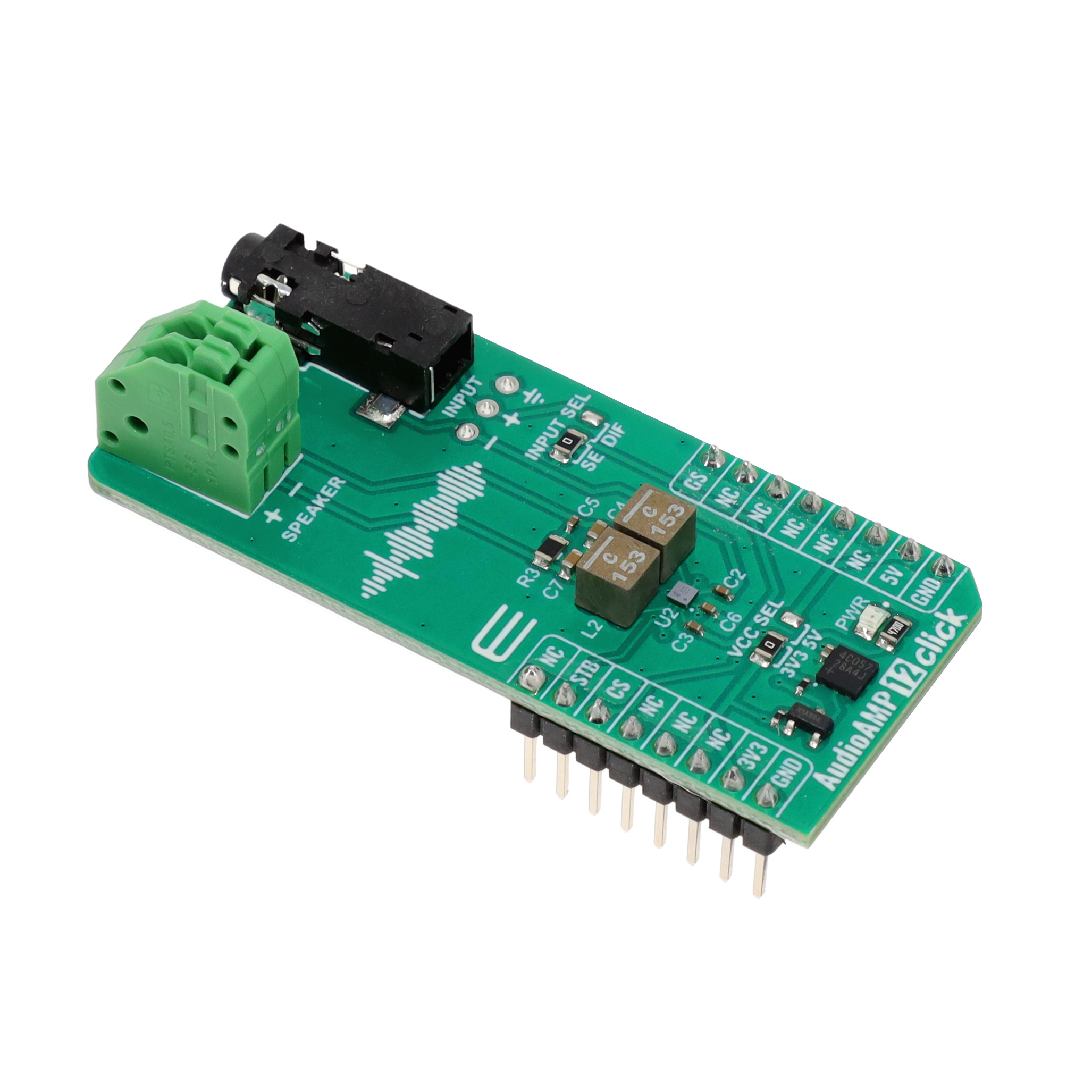 【MIKROE-5796】AUDIOAMP 12 CLICK
