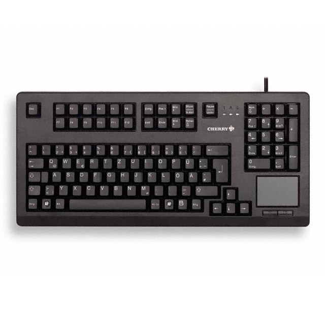 【G80-11900LUMEU-0】KEYBOARD COMPACT 104KEY USB GRAY