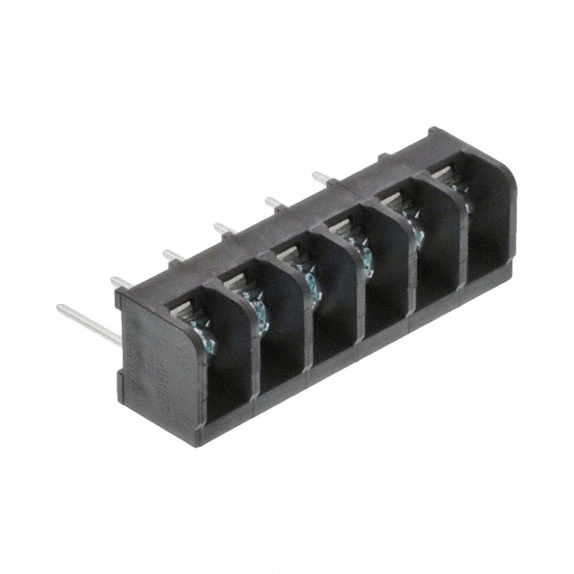 【6WWV-06-008】CONN BARRIER STRIP 6CIRC 0.375"