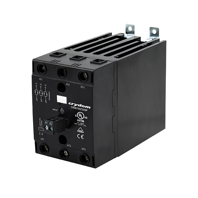 SSR RELAY 3PST-NO 60A 48-600V【DR6760D60P】