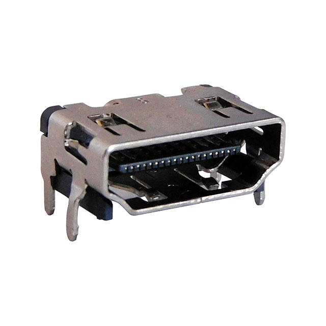 CONN RCPT HDMI 1.4 R/A NO FLANGE【SS-53000-001】
