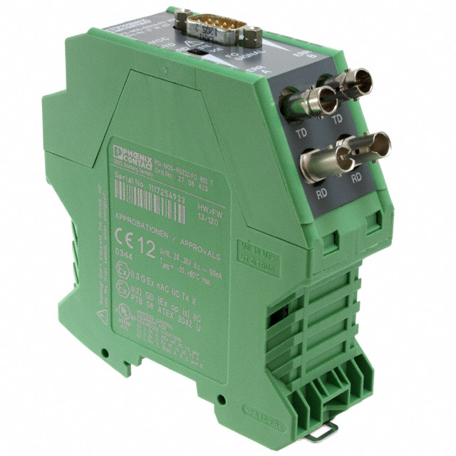 【2708423】FIBER OPTIC CONVERTER DIN RAIL