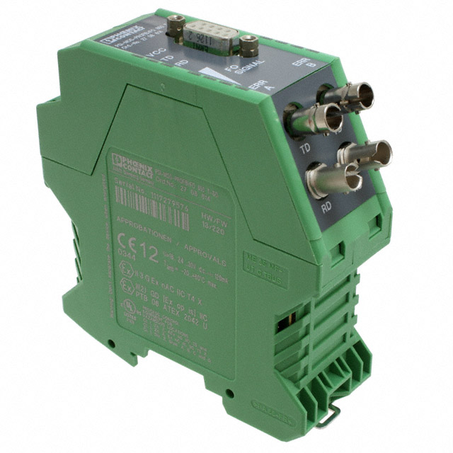 【2708614】FIBER OPTIC CONVERTER DIN RAIL