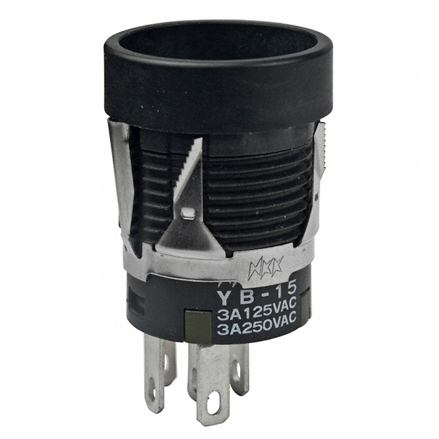 SWITCH PUSHBUTTON SPDT 3A 125V【YB15MKW01】