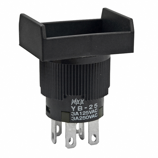 【YB25RKW01】SWITCH PUSHBUTTON DPDT 3A 125V