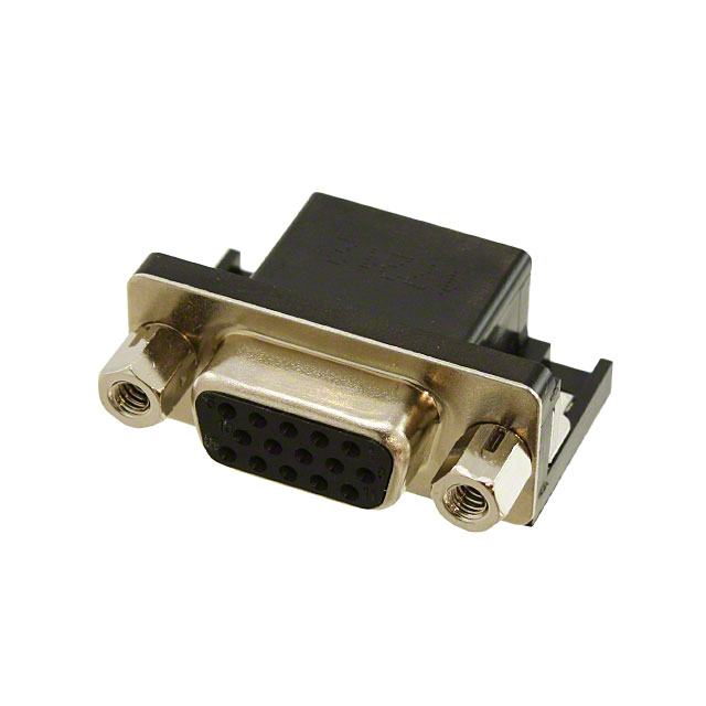 【XM4L-1542-132】CONN D-SUB HD RCPT 15P R/A SLDR