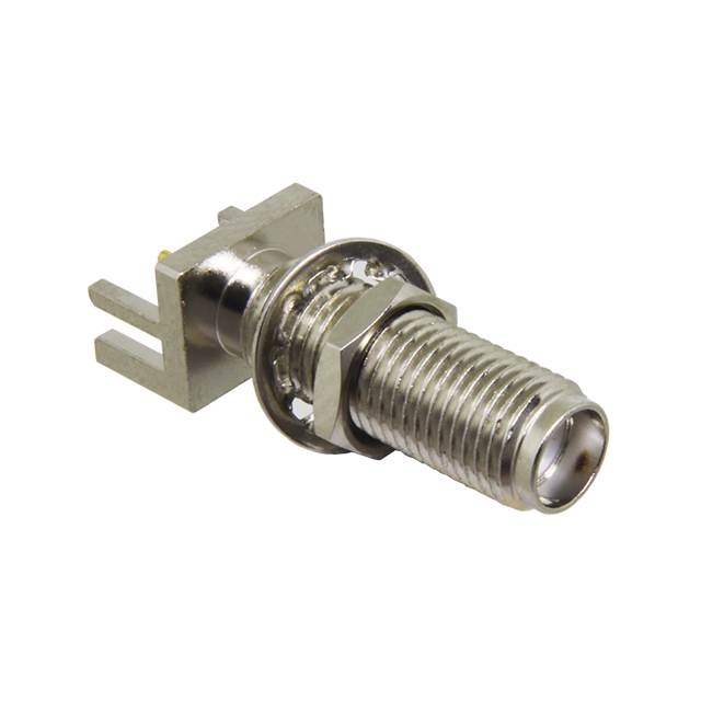 【CONSMA003.062-L】CONN SMA RCPT STR 50OHM EDGE MNT