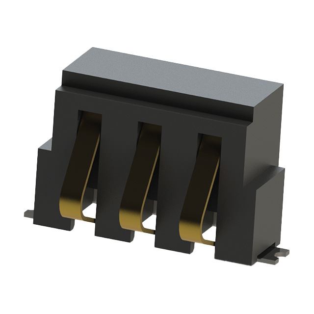 【009155003851006】3 POS RIGHT ANGLE BATTERY CONNEC [digi-reel品]