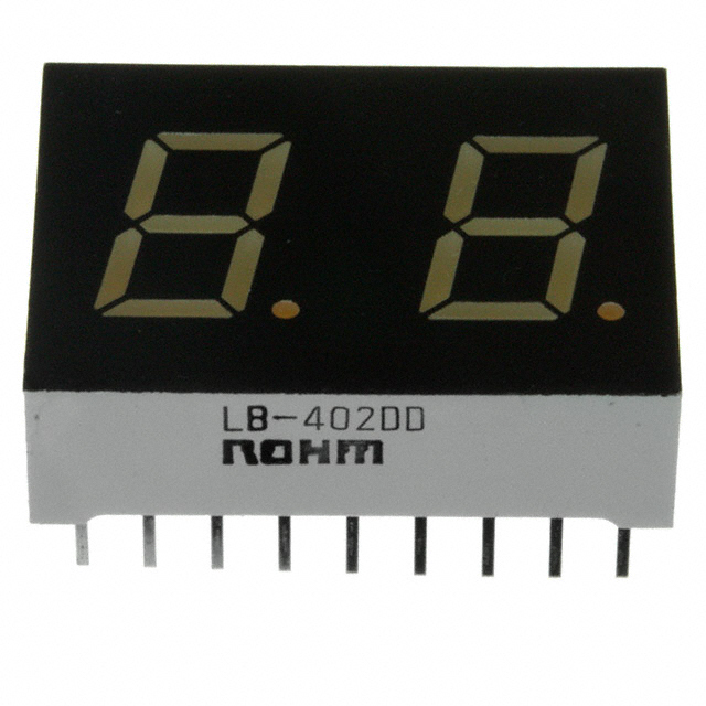 【LB-402DN】DISPLAY 7-SEG 0.4" DBL ORG 18DIP