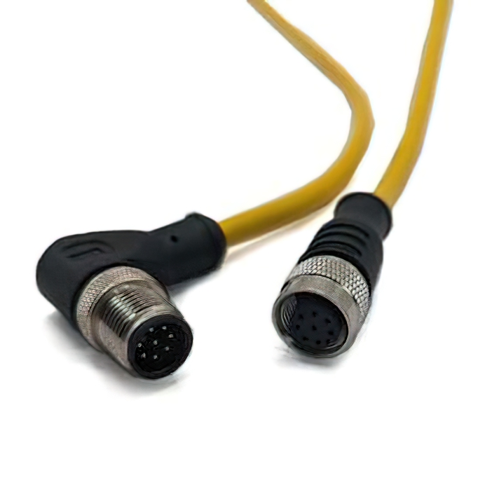 CBL 8POS RCPT RA TO PLUG 6.58'【C8BC13F006.6】
