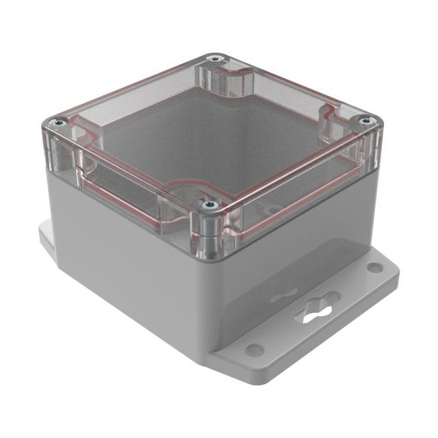 【RBF33P06C16G】Plastic Box Enclosure with Flang