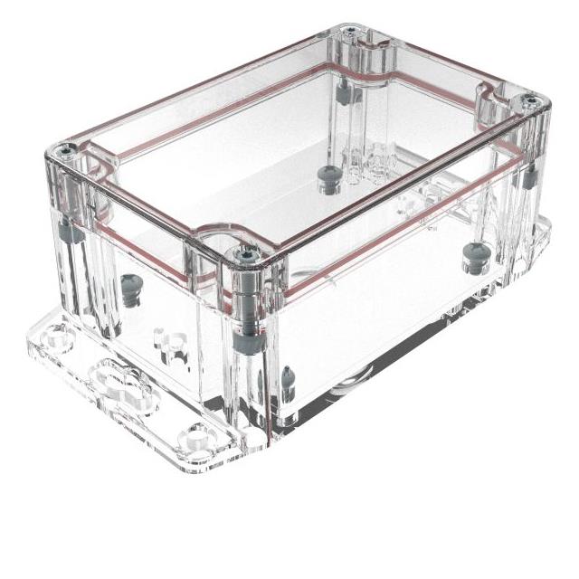 【RBF53P06C16C】Plastic Box Enclosure with Flang