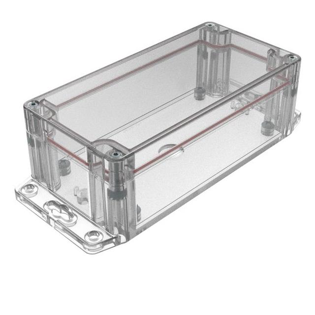 【RBF63P06C16C】Plastic Box Enclosure with Flang