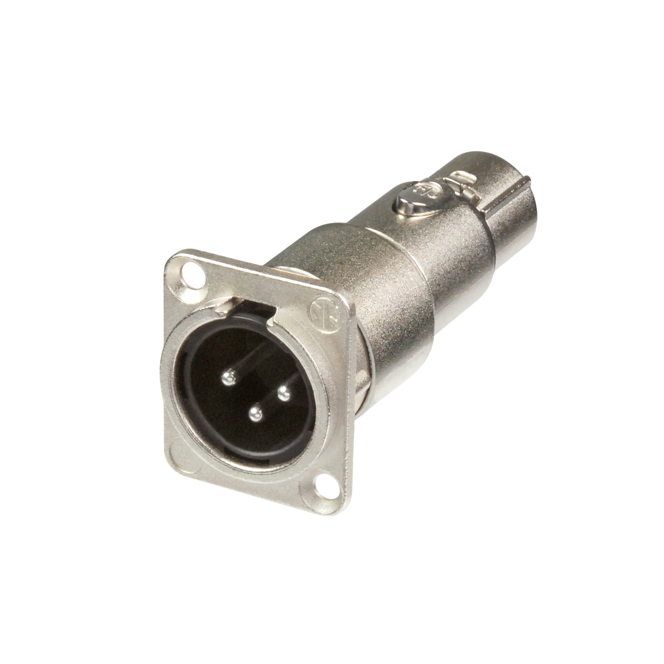 【NA3MDF】ADAPTER - 3 PIN MALE XLR TO 3 PI