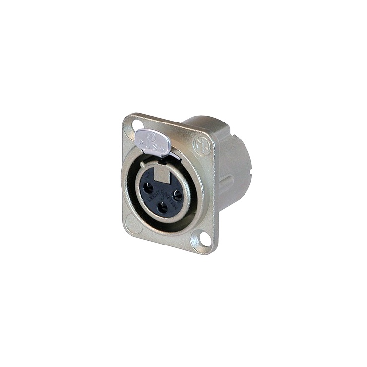 【NC3FD-LX】RECEPTACLE DLX SERIES 3 PIN FEMA