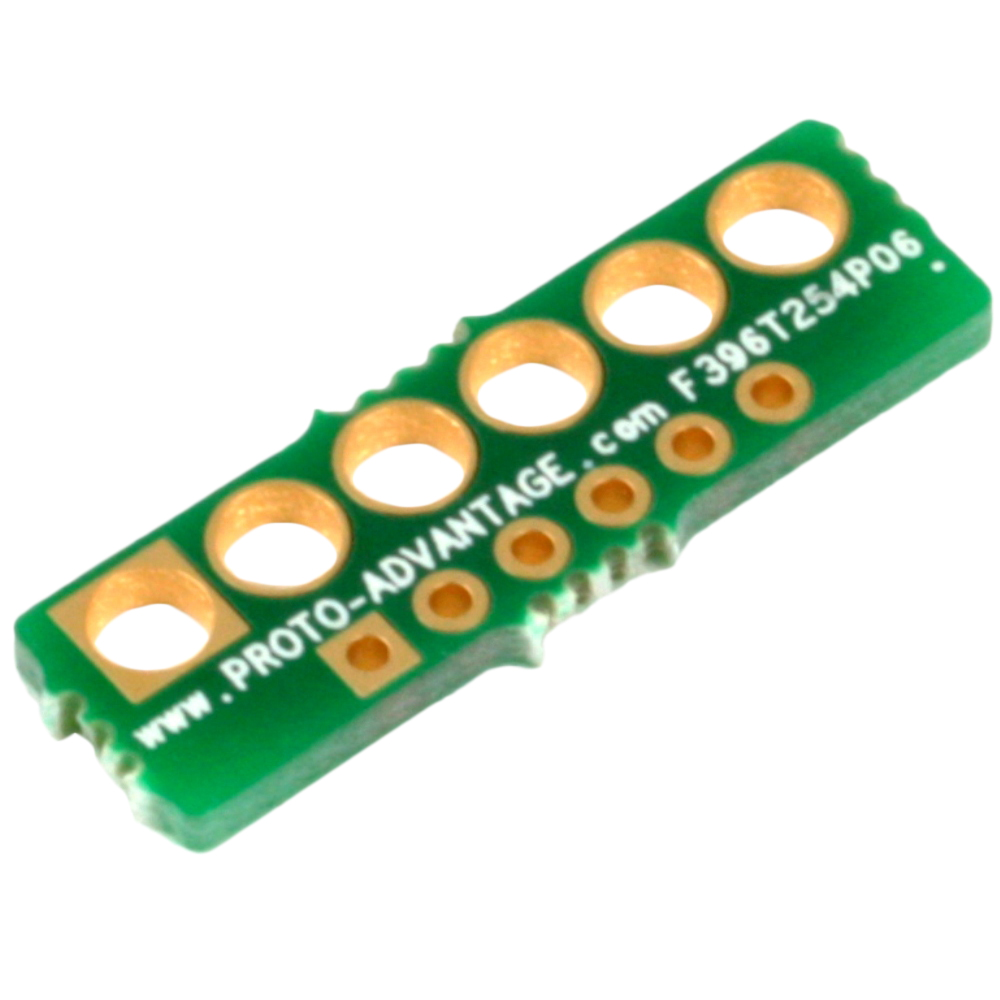 【F396T254P06】PITCH CHANGER 3.96 MM TO 2.54 MM