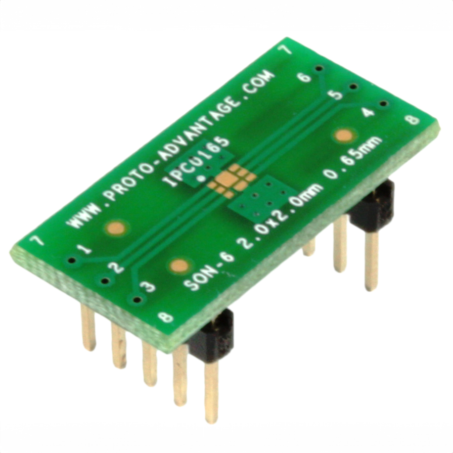 【IPC0165】SON-6 TO DIP-10 SMT ADAPTER (0.6