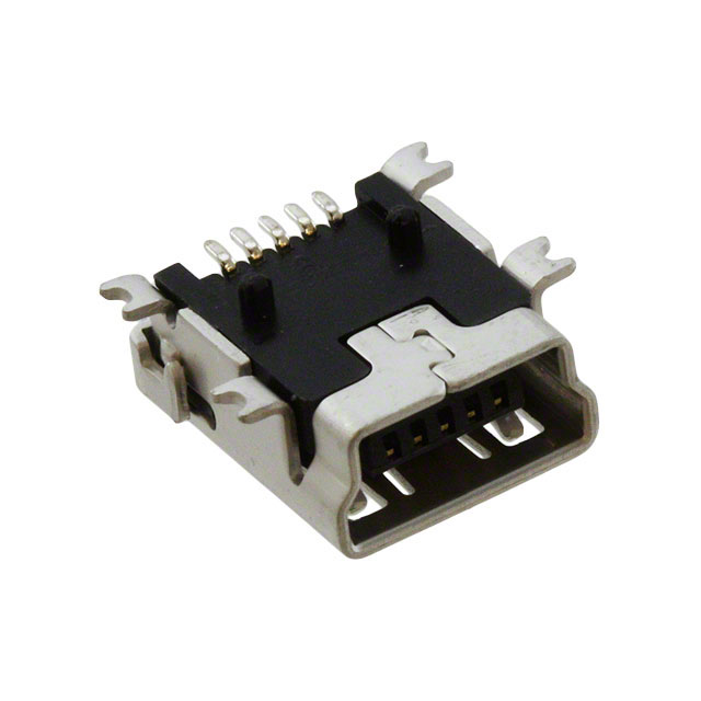 【897-43-005-00-100001】CONN RCPT USB2.0 MINI B SMD R/A [digi-reel品]