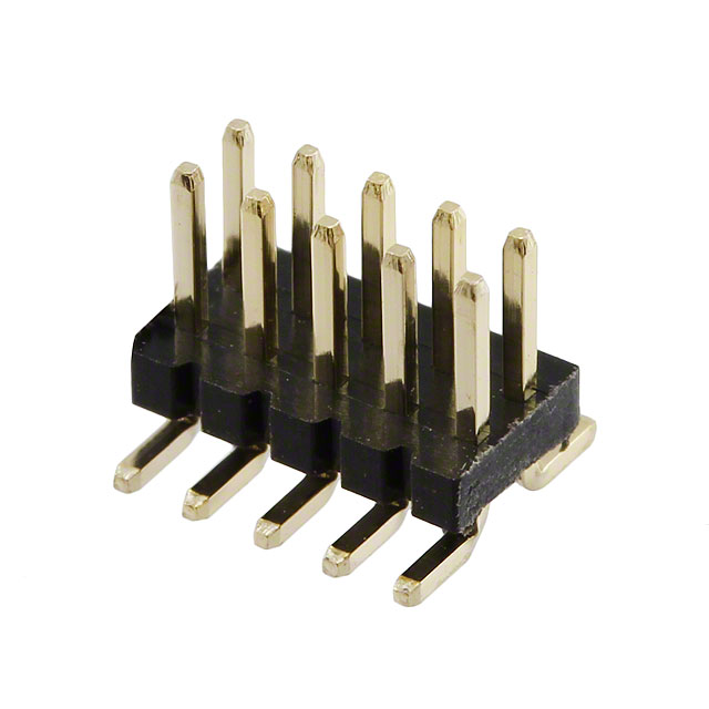 【GRPB052VWQP-RC】CONN HEADER SMD 10POS 1.27MM