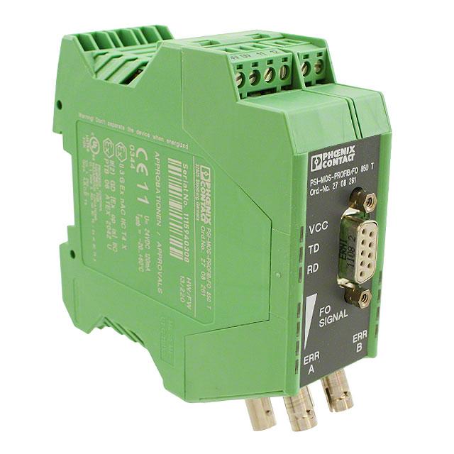 【2708261】FIBER OPTIC CONVERTER DIN RAIL