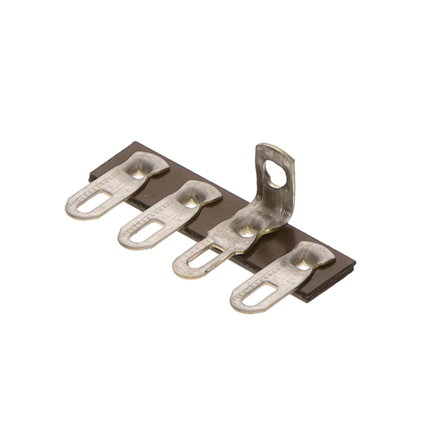 【812】TERM LUG STRIP 4POS 0.375" SNGLE