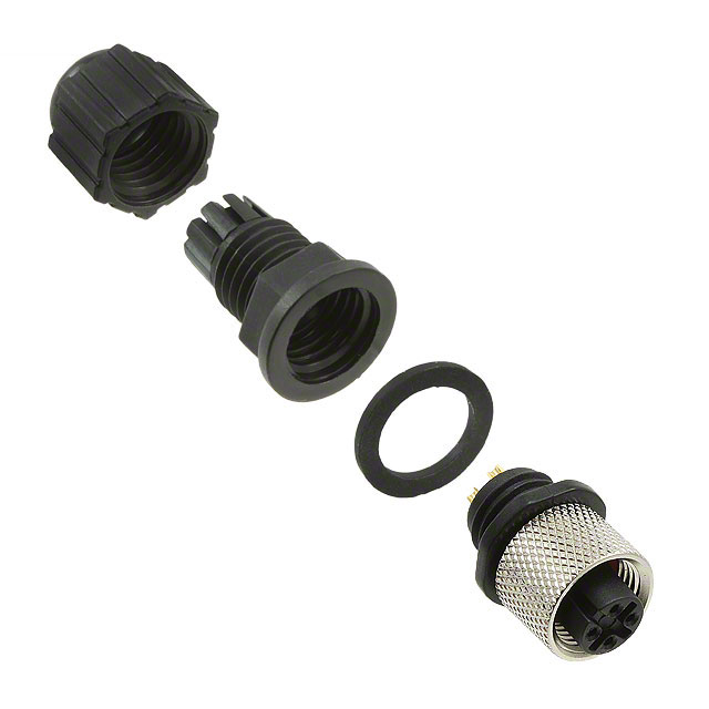 【3N304-A000-S08 BF】CONN RCPT FMALE 4P GOLD SLDR CUP