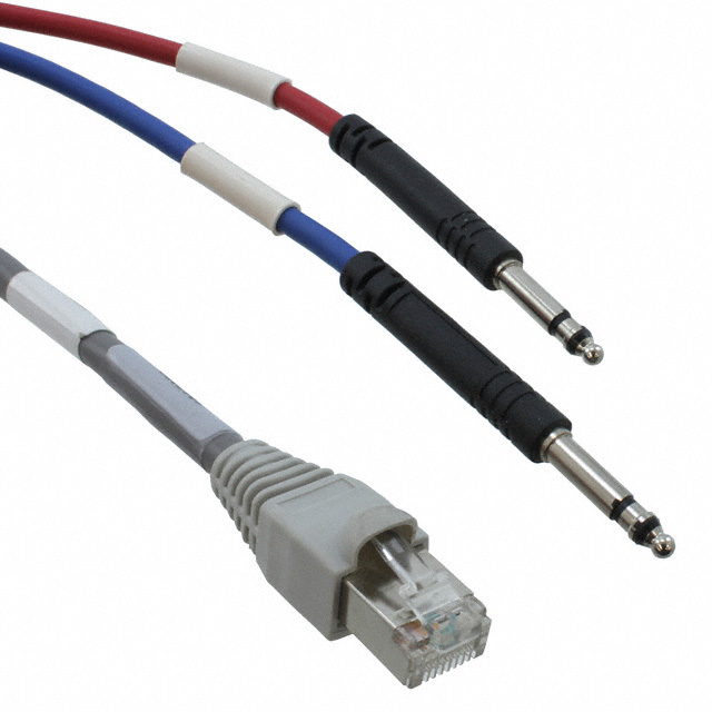 【6320-96】CBL ASSY PLUG BANTAM TO RJ45 8'