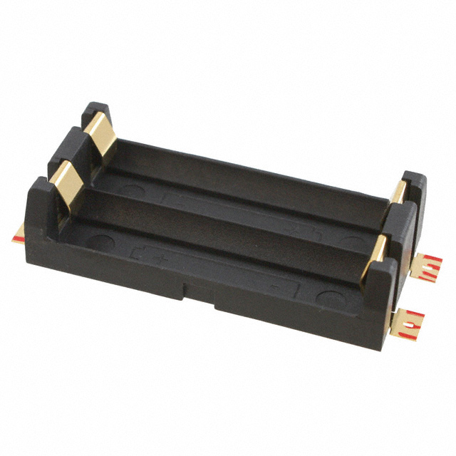 【1012】BATTERY HOLDER AA 2 CELL SMD