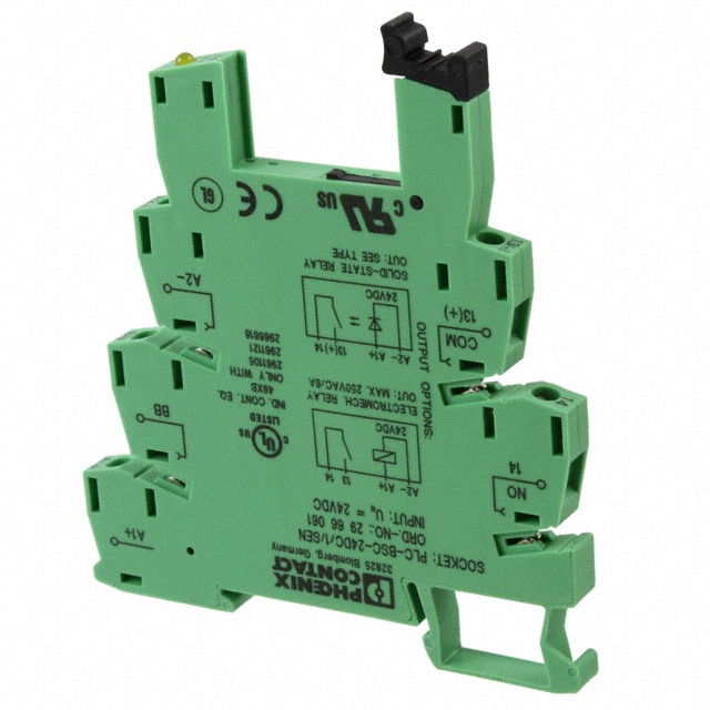 【2966061】RELAY SOCKET DIN RAIL