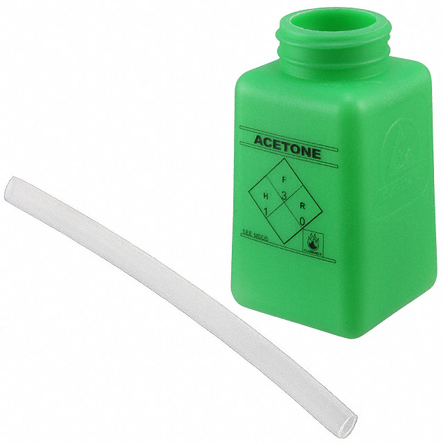 【35495】BOTTLE ONLY DS GREEN 6OZ ACETONE