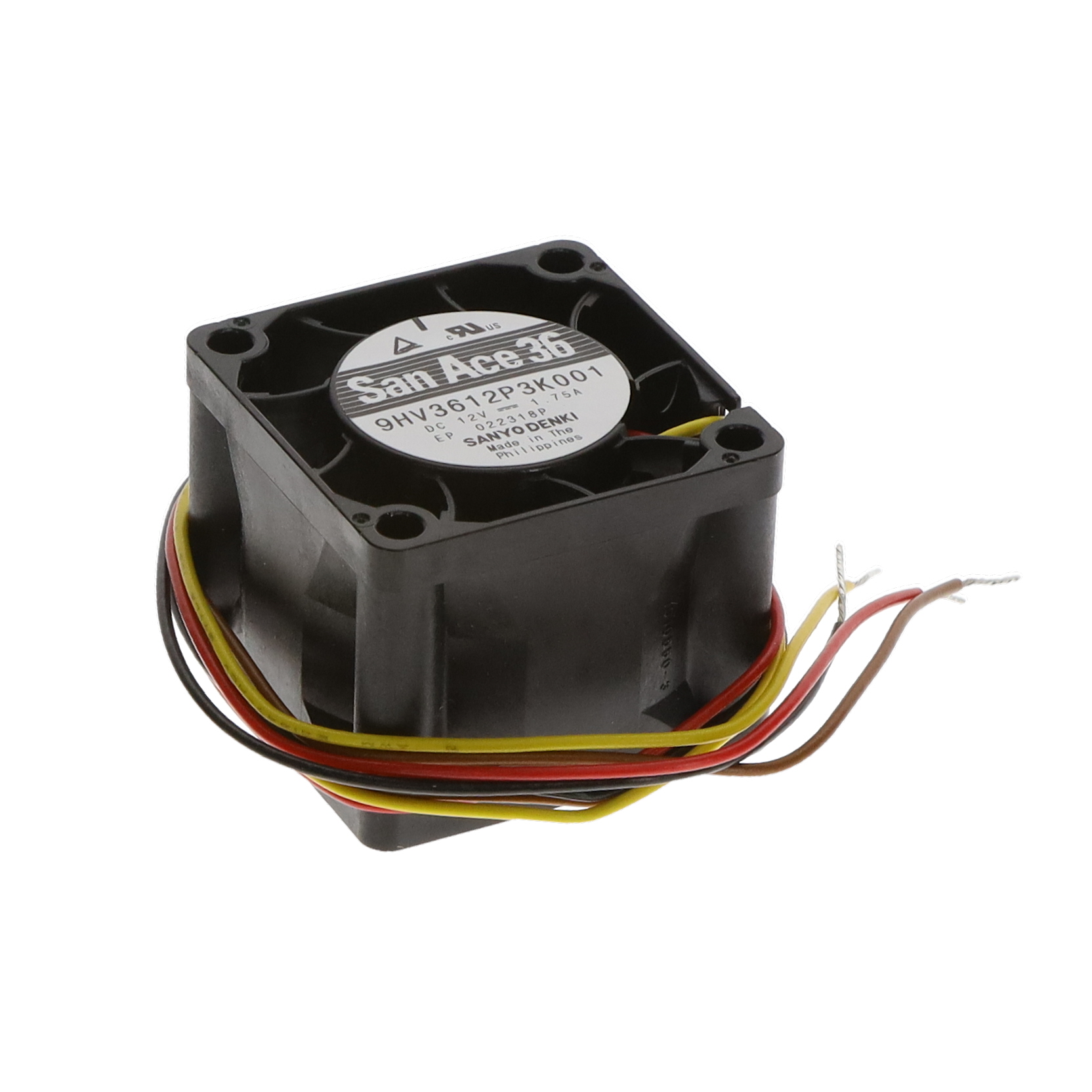 【9HV3612P3K001】FAN AXIAL 36X28MM 12VDC WIRE