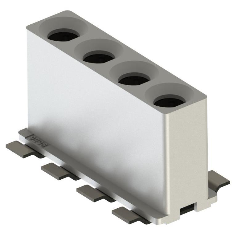 CONN WIR POKE-IN 4P 18-26AWG SMD【009296004503906】
