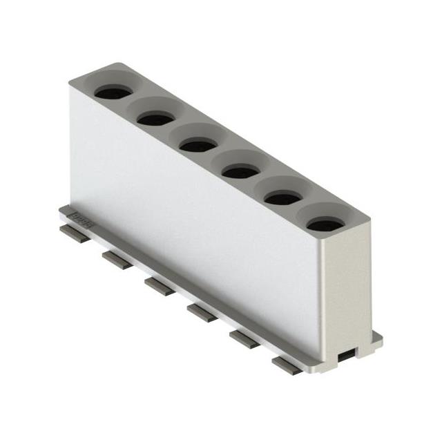 【009296006553906】CONN WIR POKE-IN 6P 18-26AWG SMD