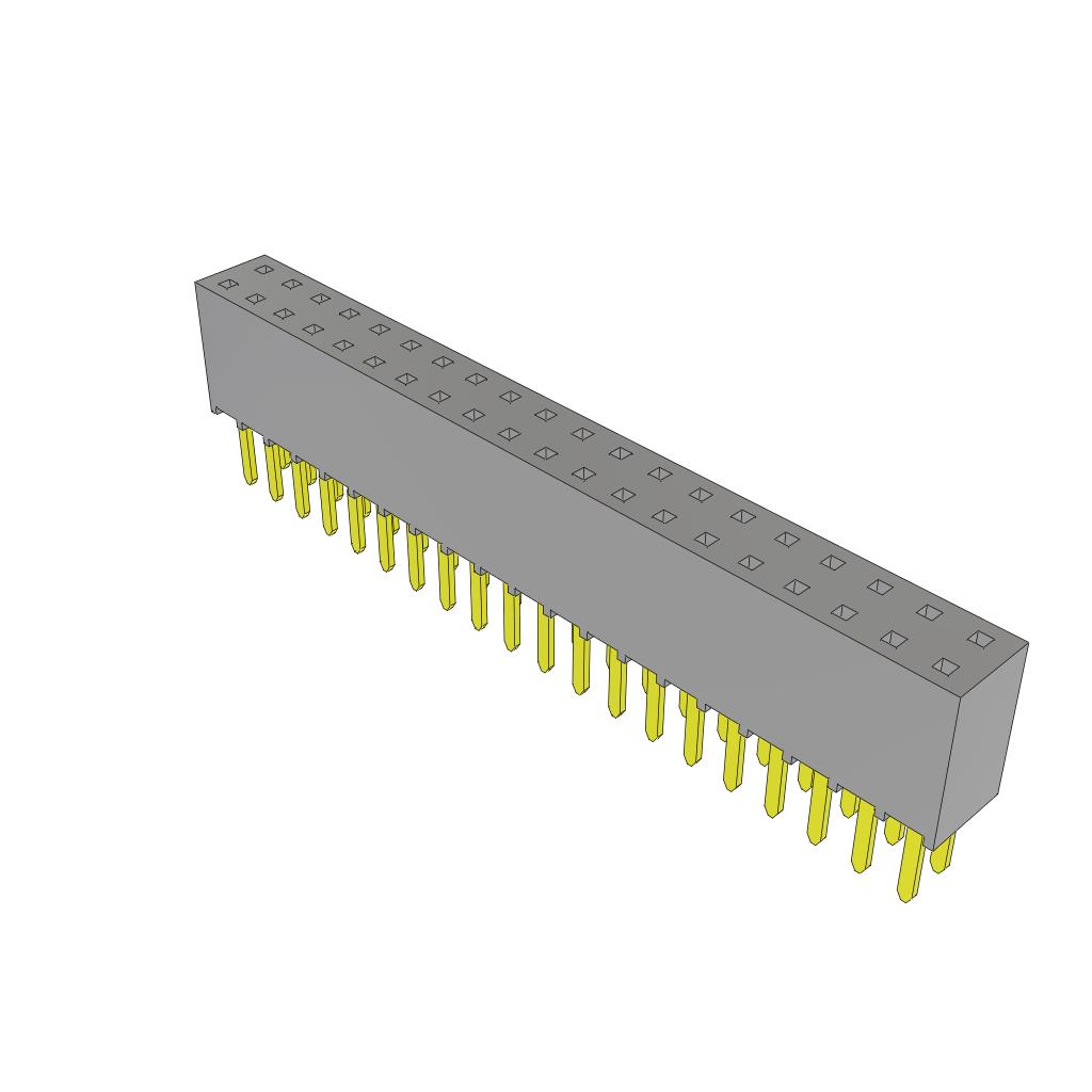 【SSW-120-02-S-D】CONN RCPT .100" 40POS DUAL GOLD