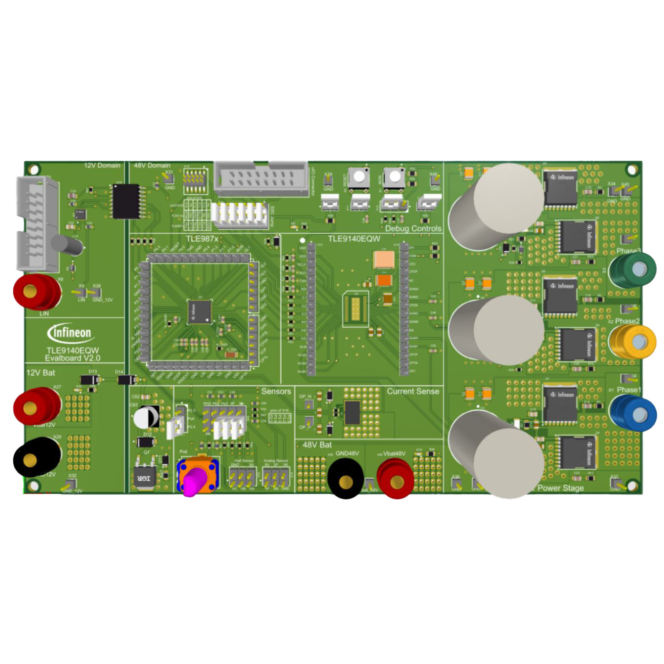 【TLE9140EQWEVALTOBO1】POWER MANAGEMENT IC DEVELOPMENT