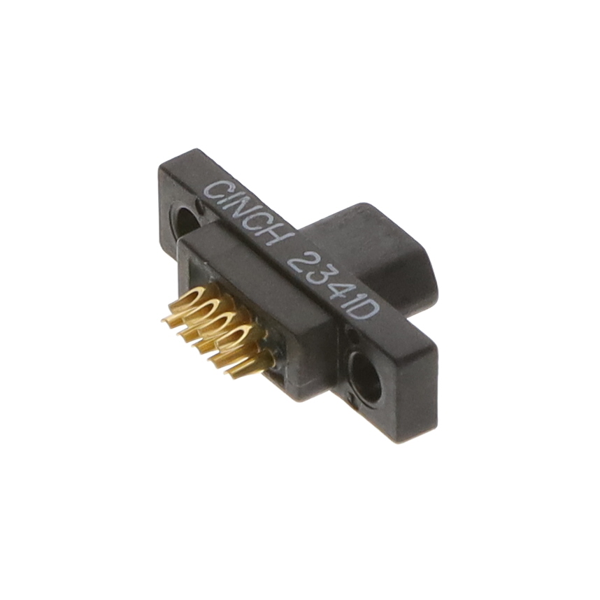 【M83513/06-A】CONN MICRO-D PLUG 9POS PNL MNT
