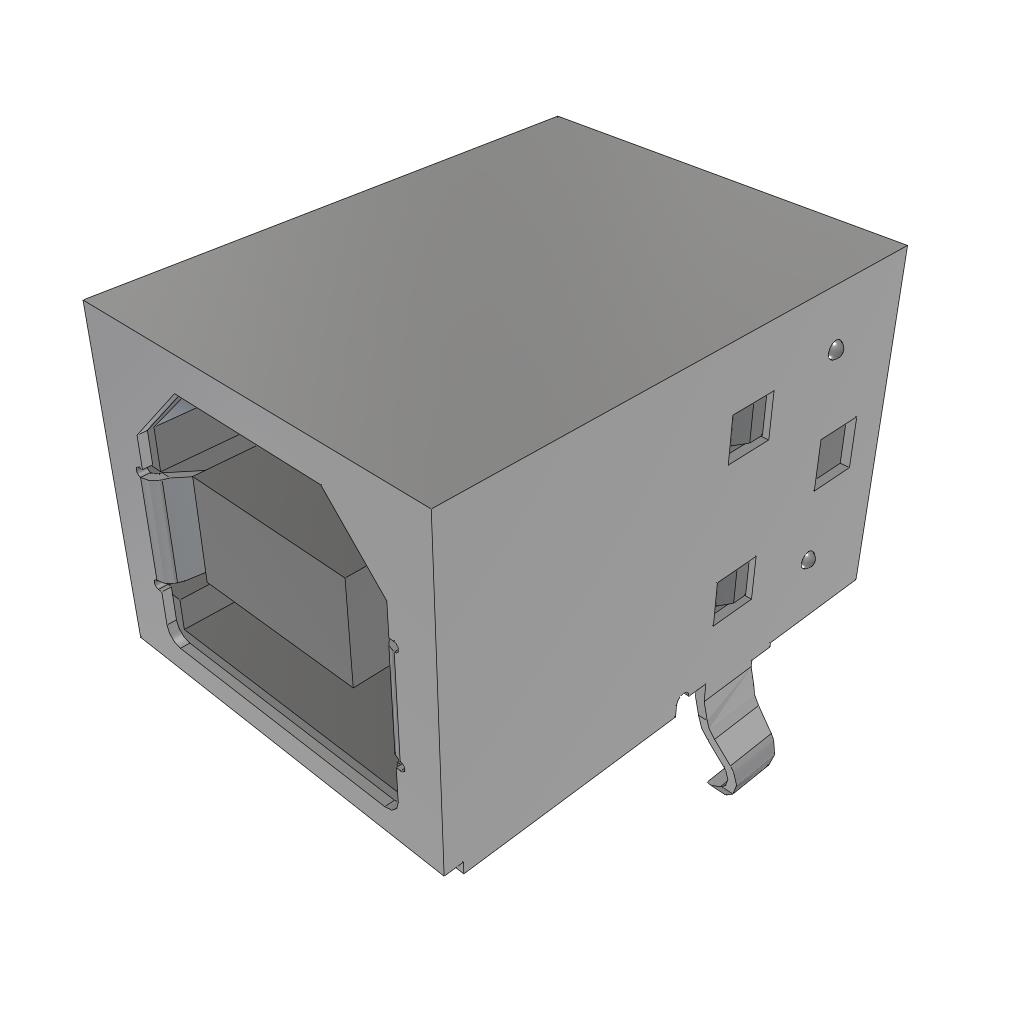 USB 2.0 INTERFACE, TYPE A【USB-B-S-F-B-TH-R】