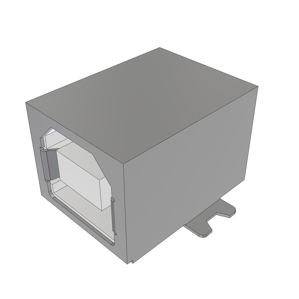 USB 2.0 INTERFACE, TYPE A【USB-B-S-F-W-SM-R】