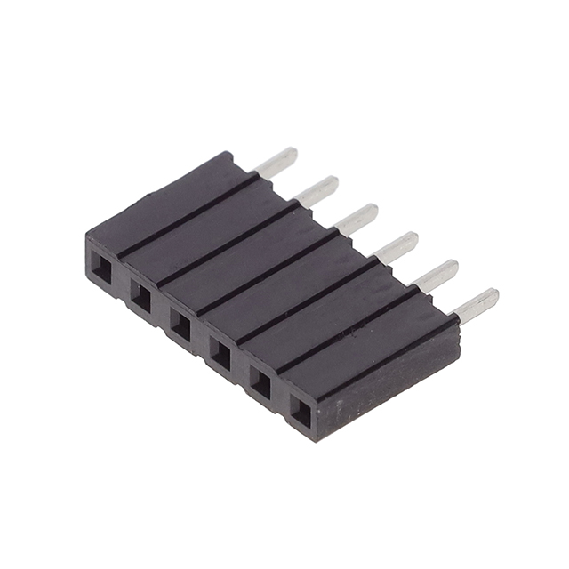 【929974-01-06-RK】CONN RCPT 6POS 0.1 TIN PCB